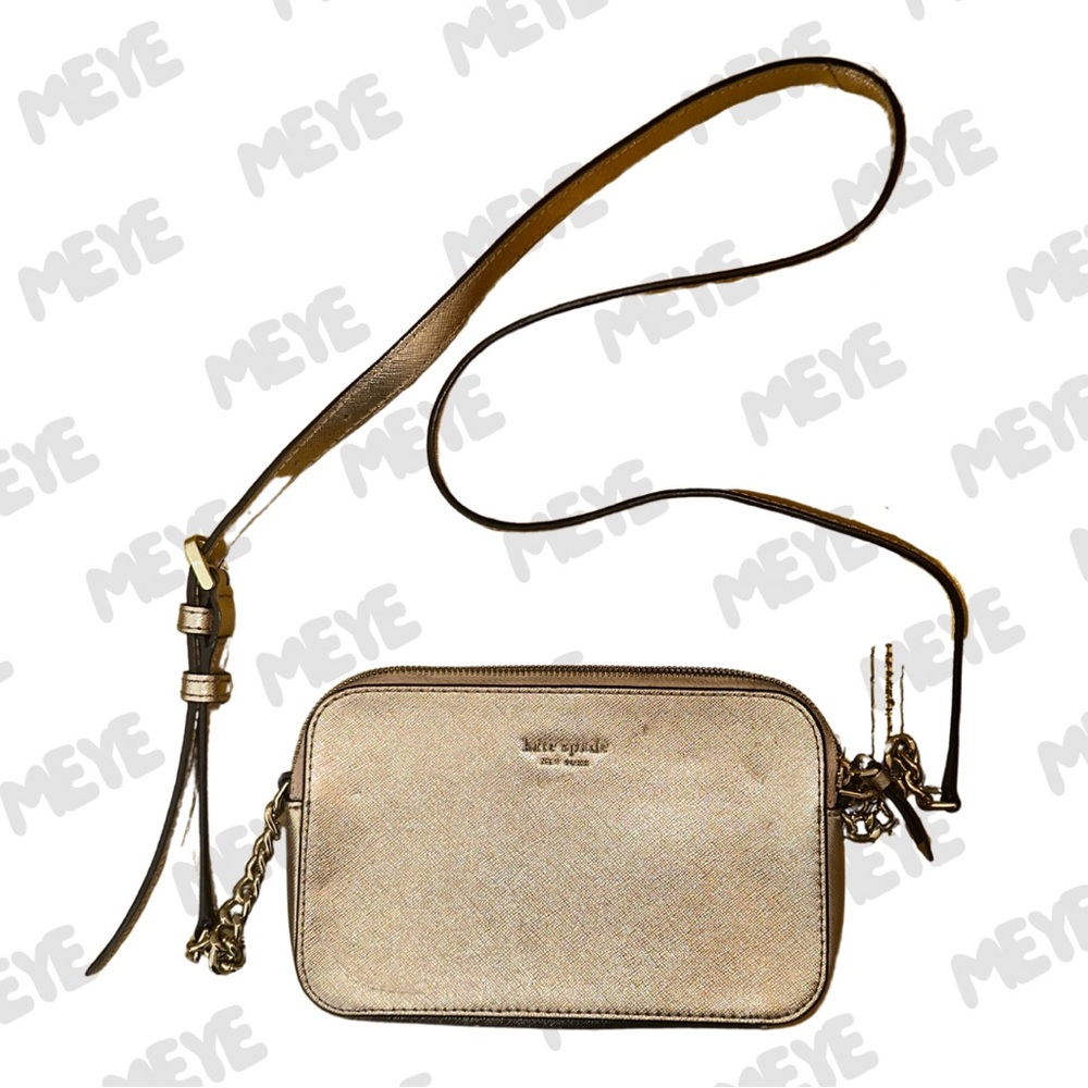 Kate Spade Gold Crossbody Bag